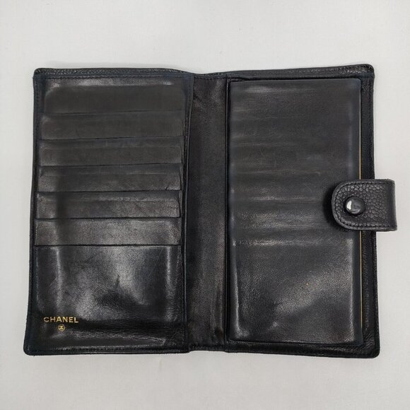 Chanel Black Caviar leather Wallet - Picture 3 of 9
